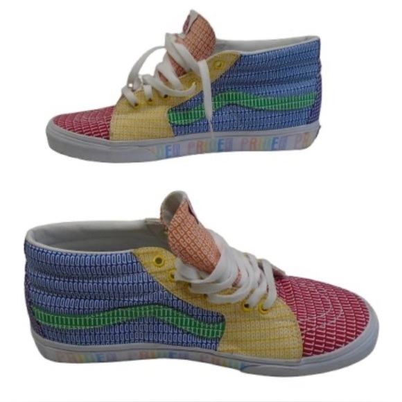 Vans Sk-8 Hi Pride Edition Mens Shoes Size 13 - Picture 1 of 9